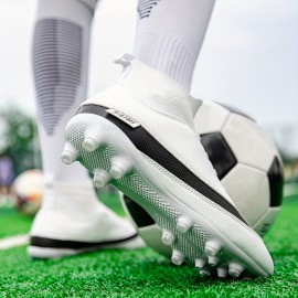 Non Slip Breathable AG Football Shoes For Men, All Seasons Outdoor Soccer Training Competition