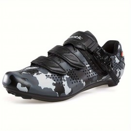 Santic Cycling Shoes Unisex Bike Shoes Look Delta Cycling Shoes Suitable for Men & Women Cycling Exercise