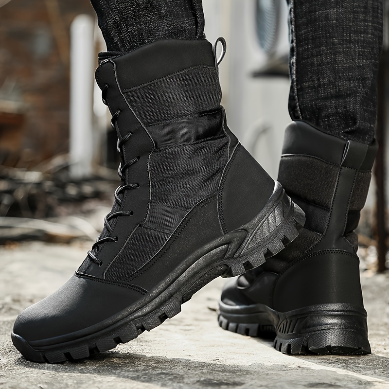 new pair of outdoor hiking boots thick soled anti skid mens extra large hiking boots womens boots check out today s deals now temu details 2