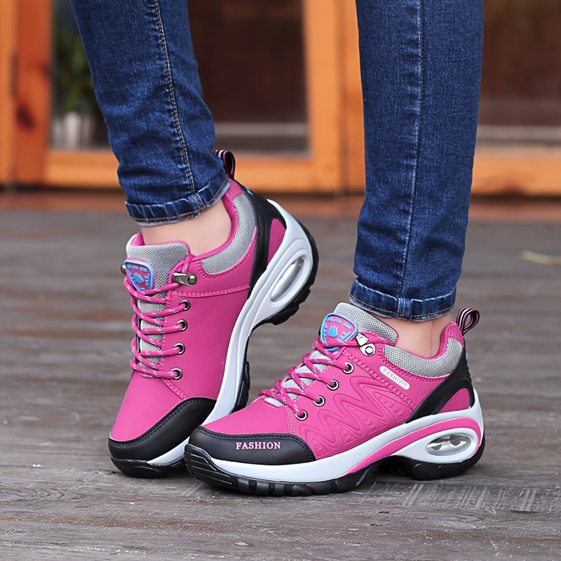 womens comfortable non slip and wear resistant hiking shoes dirty resistant outdoor camping shoes shop now for limitedtime deals temu details 1