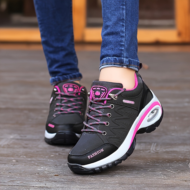 womens comfortable non slip and wear resistant hiking shoes dirty resistant outdoor camping shoes shop now for limitedtime deals temu details 2