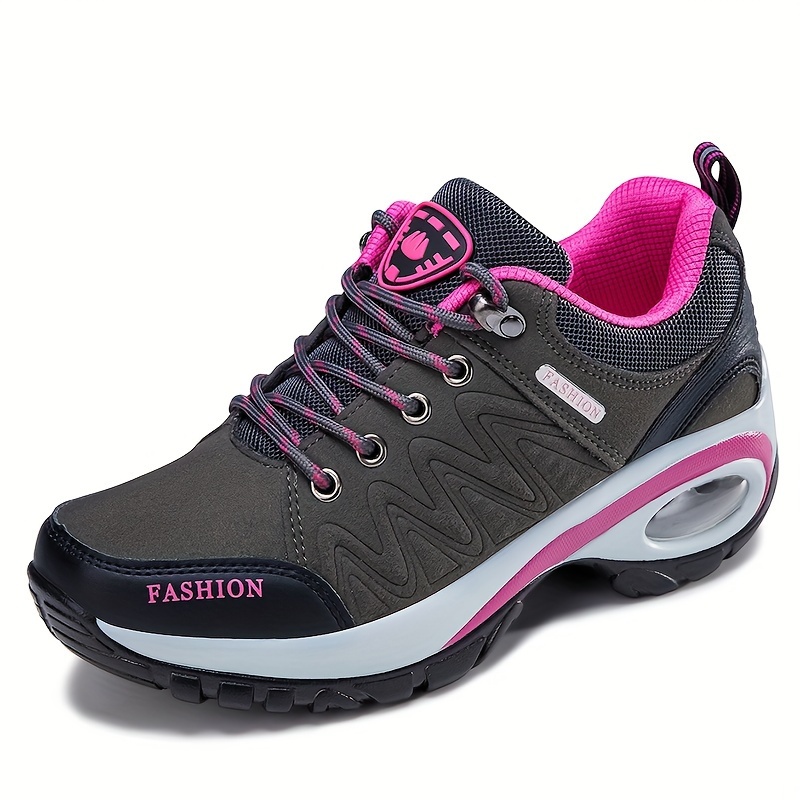 womens outdoor sports mountaineering shoes fashion mountaineering and climbing womens air cushion outdoor shoes highquality & affordable temu details 4