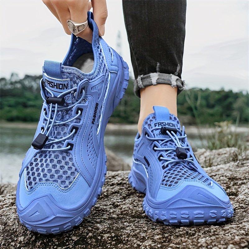 Men s Summer Quick Drying Breathable Wading Shoes, Non Slip Comfy Walking Shoes, Outdoor Hiking Camping details 0