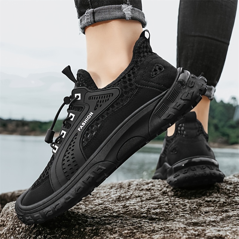 Men s Summer Quick Drying Breathable Wading Shoes, Non Slip Comfy Walking Shoes, Outdoor Hiking Camping details 6