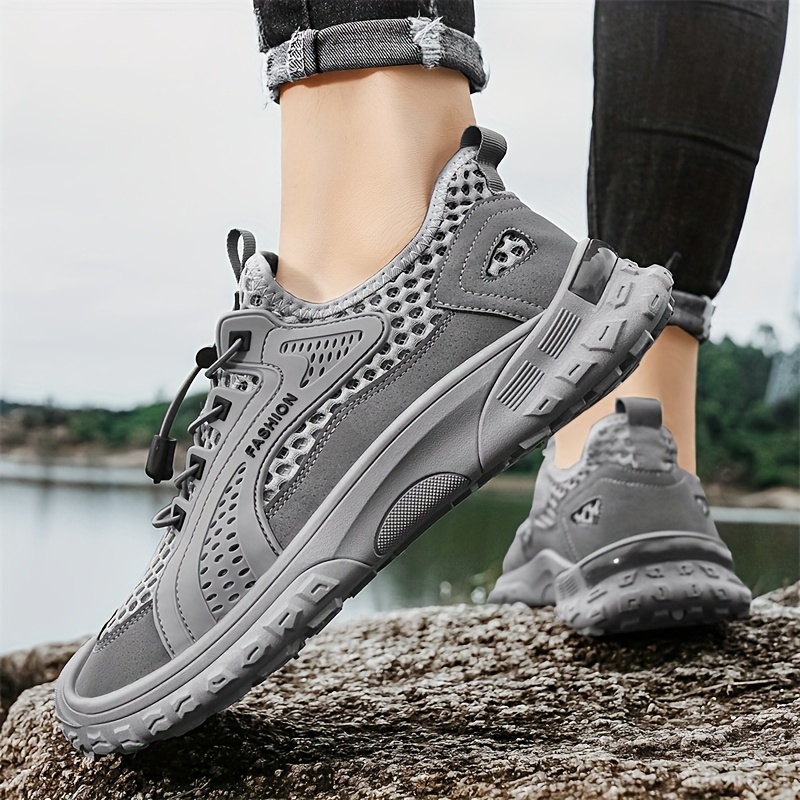 Men s Summer Quick Drying Breathable Wading Shoes, Non Slip Comfy Walking Shoes, Outdoor Hiking Camping details 8